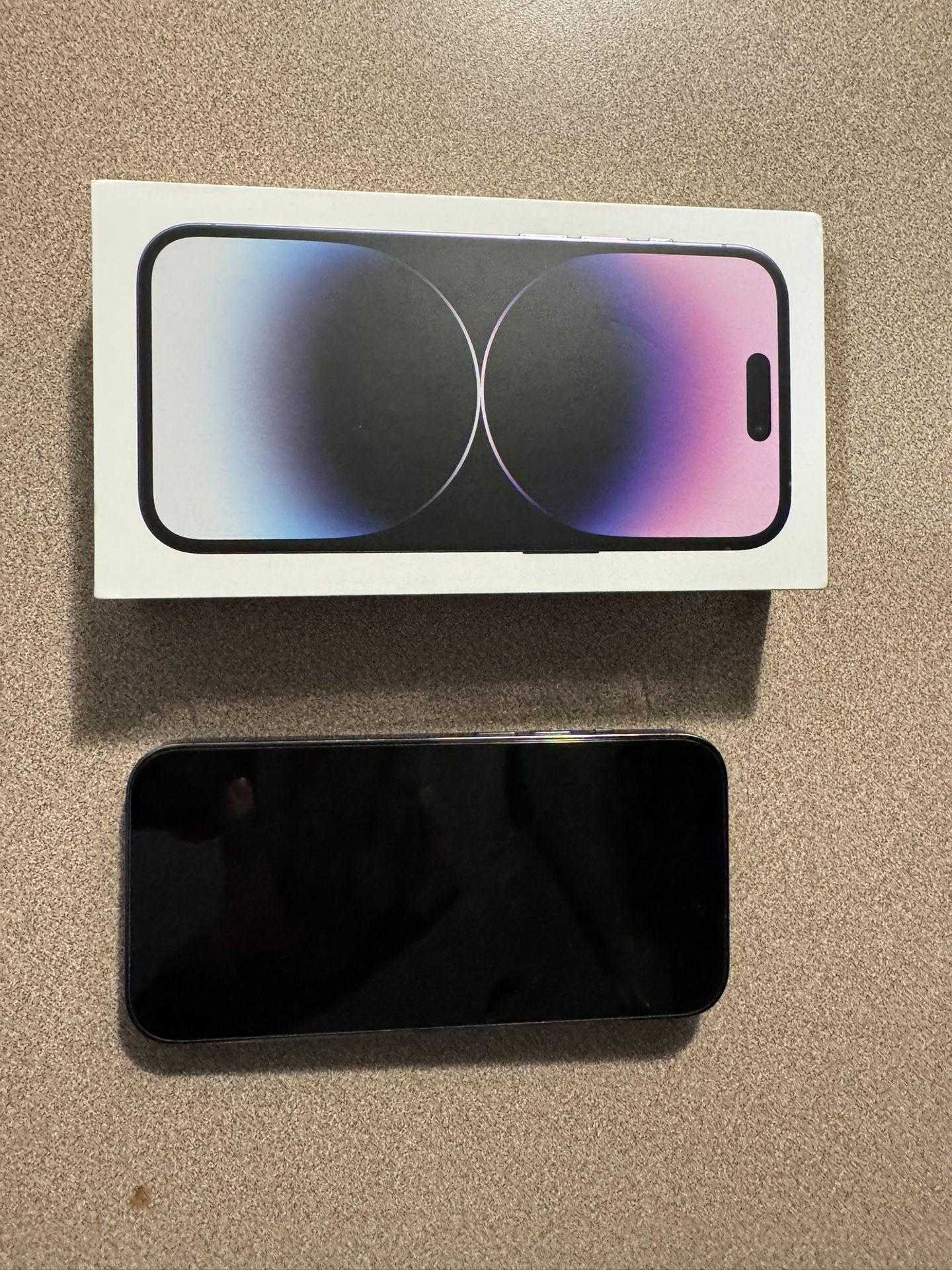 Unlocked iPhone 14 Pro 256Gb Deep Purple