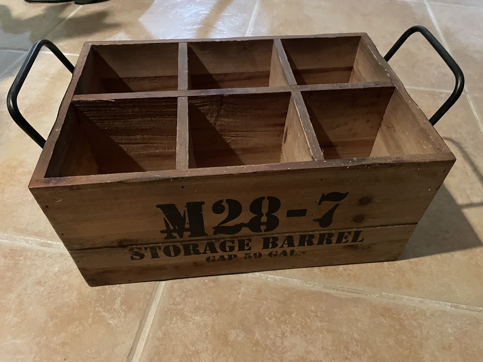 Antique Bottle Crate