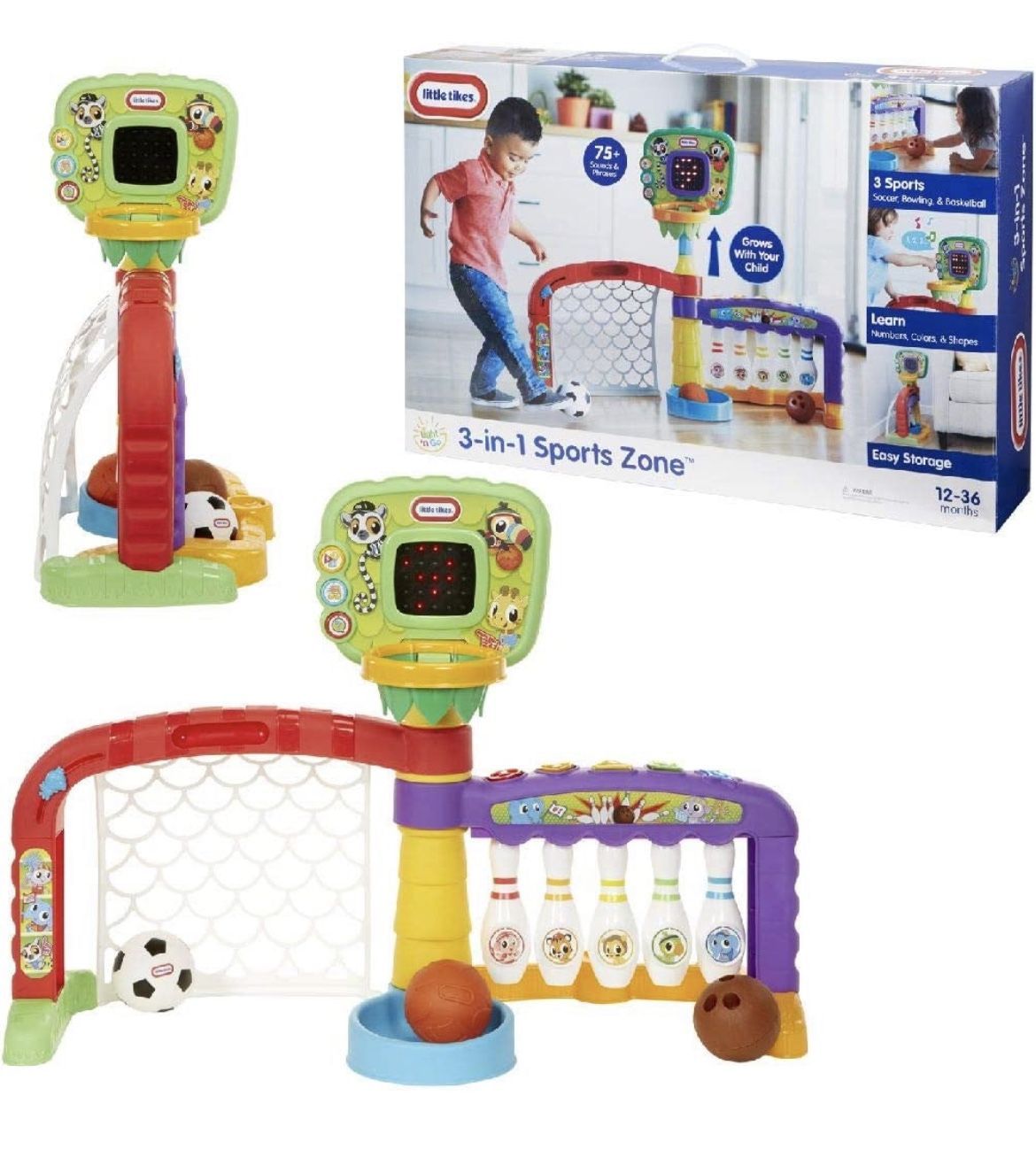 Little Tikes Little Tikes 3-in-1 Sports Zone New In Box