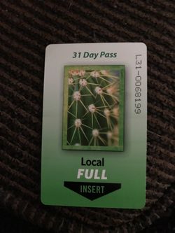 31 buss pass 40 or best offer hasn't been used