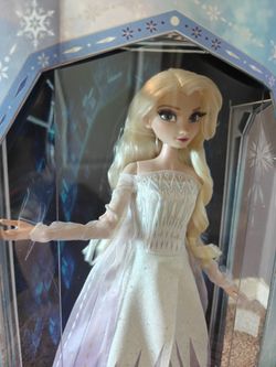 Elsa Disney Limited Edition Collector Doll White Dress