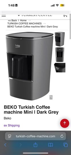 Brand new BEKO Turkish Coffee machine mini dark grey