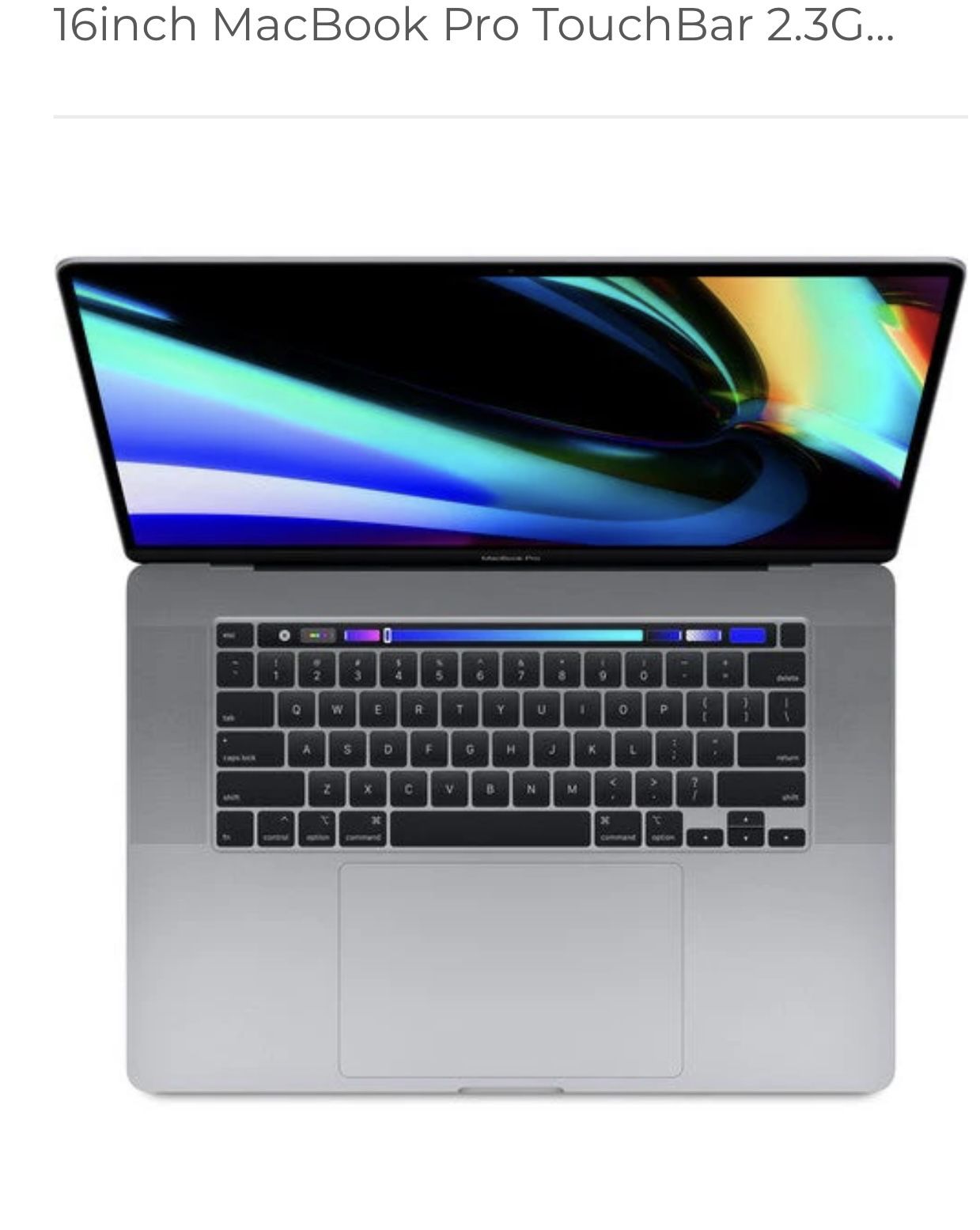 1️⃣6️⃣-Inch MacBook Pro Apple 