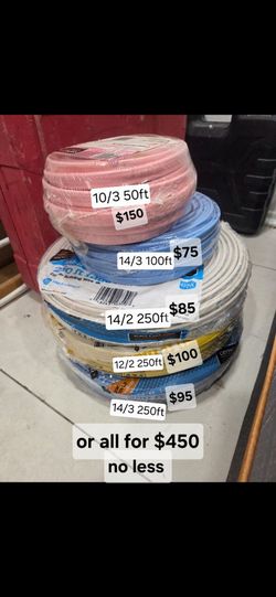 Wire 12/2,14/2,14/3,10/3