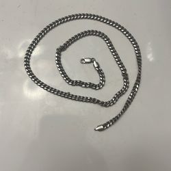 Cuban Link Chain - Sterling Silver 