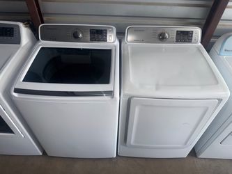 Samsung washer and electric dryer HE 4.5&7.4 CUFT