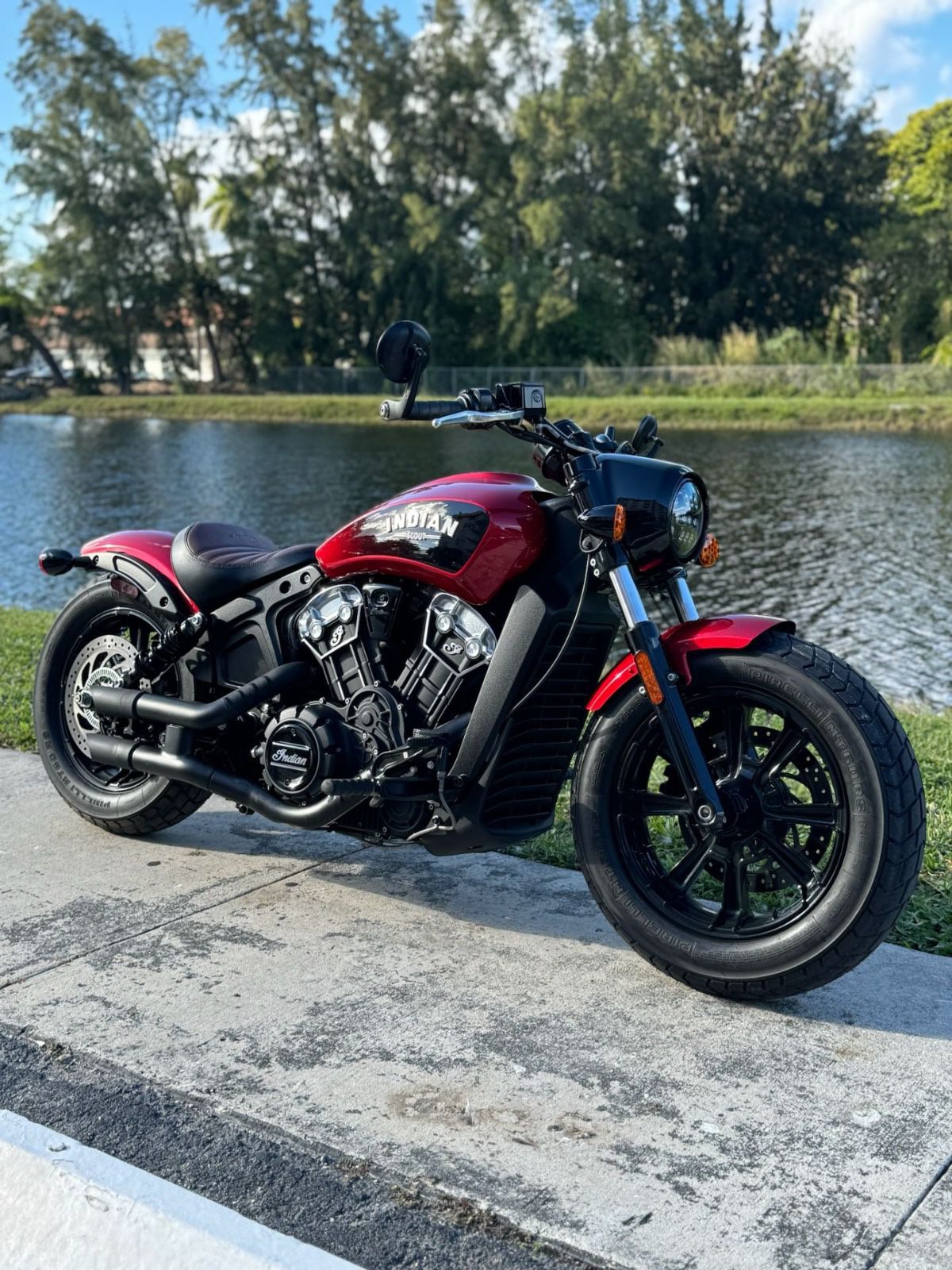2019 INDIAN MOTORCYCLE SCOUT BOBBER ABS ICON SERIES 