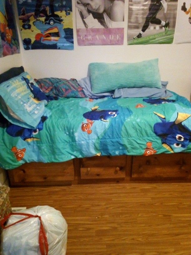 Twin Captains Bed