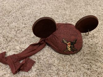 Disney fans! Pirate mouse ears! Authentic Disney!