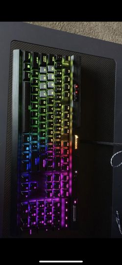 Corsair keyboard and Logitech mouse