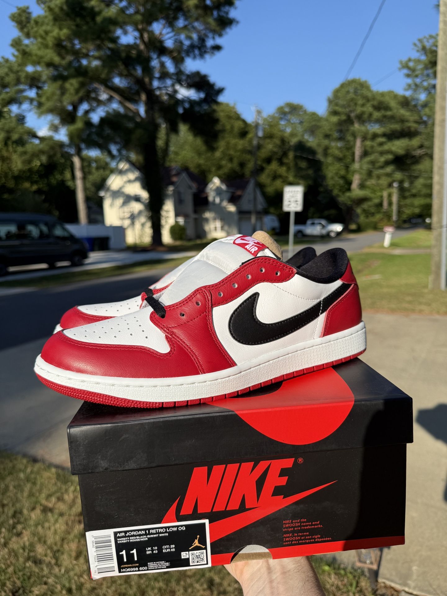 Low Chicago 2025 Air Jordan Newest Release Jordan Low Chicago Size