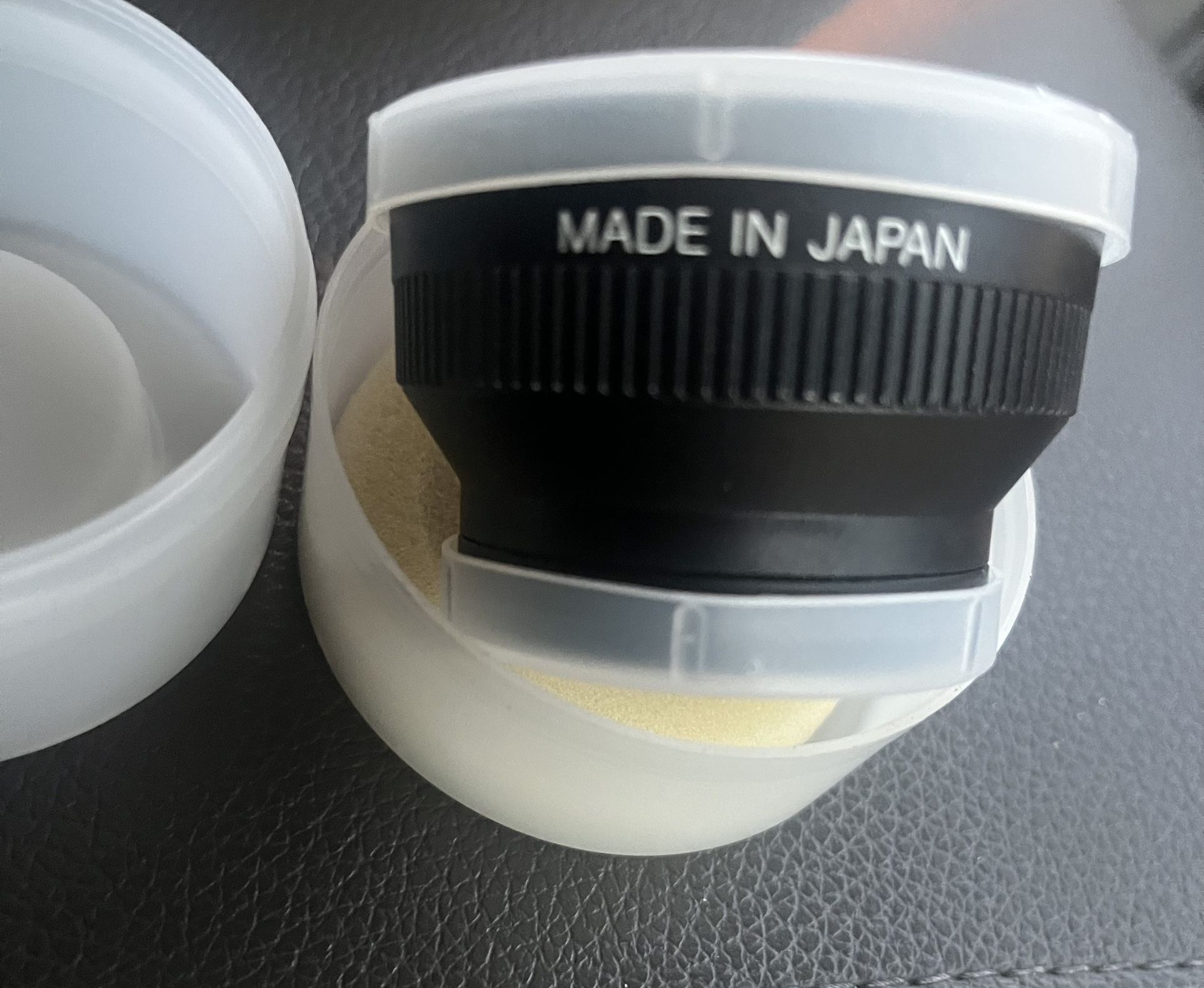 Telephoto & Wide Angle Camera Lens Made In Japan In Cases