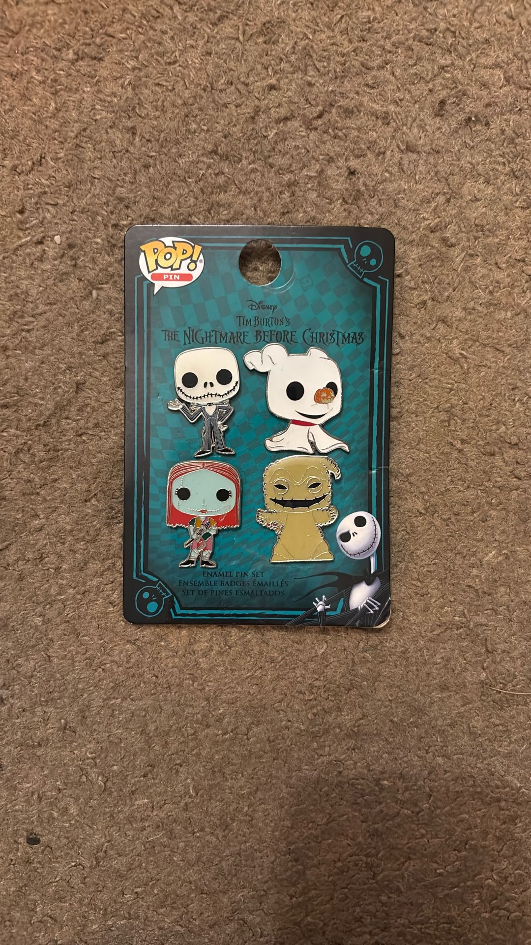 Nightmare before Christmas pins