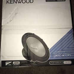 Brand New Kenwood Subwoofer