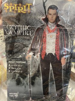Gothic Vampire Shirt - Sprit Costume