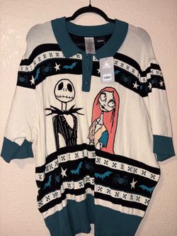 Nightmare before Christmas cardigan sweater