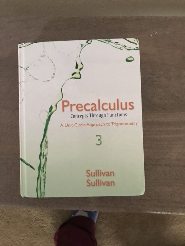 Precalculus 3 ISBN-13: 978-0-321-93104-7