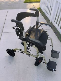 ELENKER ADULT WALKER & HYBRID WHEELCHAIR