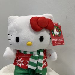Hello Kitty Christmas Plush / Greeter