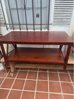 Brown caffe table