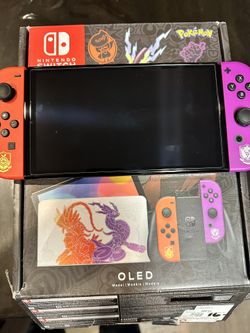 Nintendo Switch Pokémon OLED (original Box)