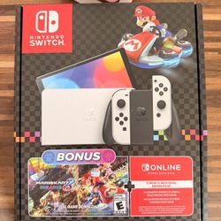 Nintendo Switch OLED White+Black