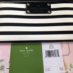 Gift Stripes Wallet Kate Spade 