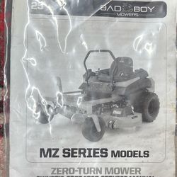 New Zero Turn Mower