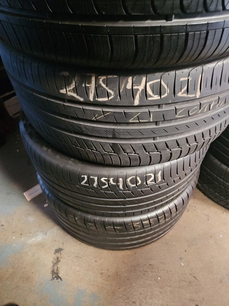 Pirelli Scorpion Verde All Season 275/40R21 107V XL Tire for Pair