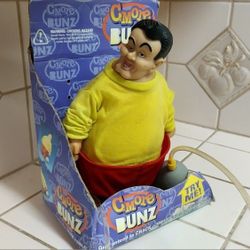 C. More Bunz Gemmy Industries Corp Toys. Box is old and aged. Novelty car item for back window.