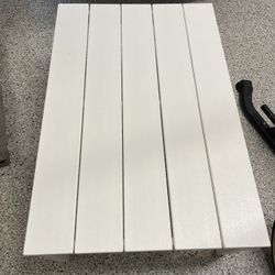 Polywood White Coffee Table Brand New