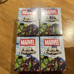 Marvel Topps Chrome Value Blaster Box