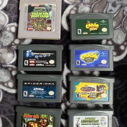 GBA Lot With 1 Gameboy Game 