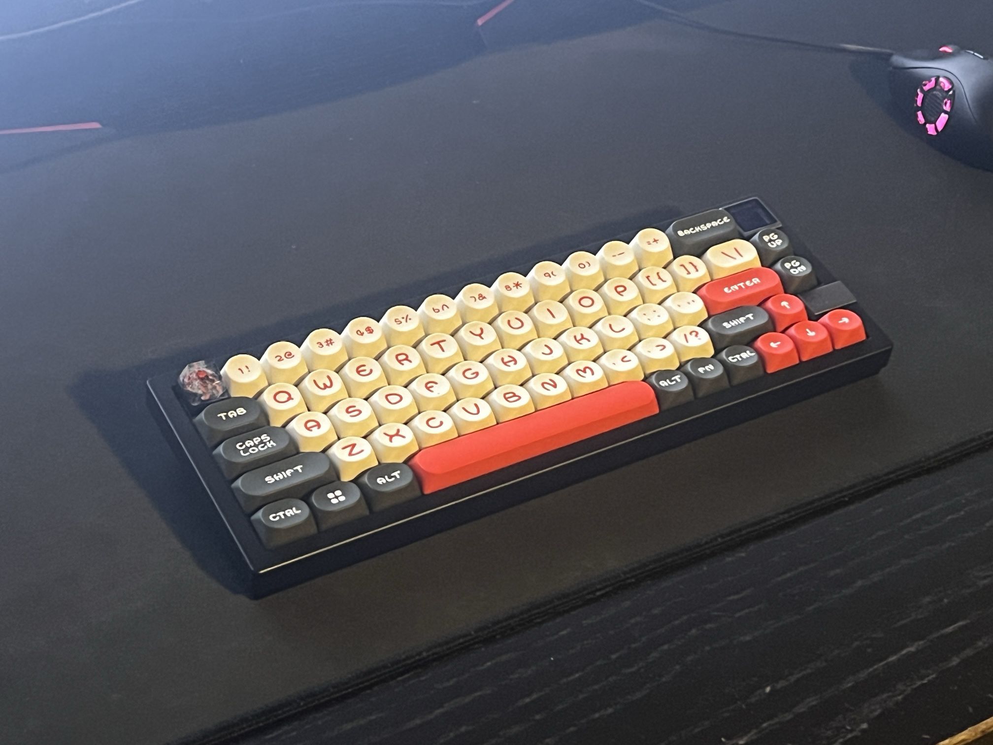Volcano Themed Wireless Mechanical Keyboard