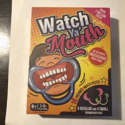 Watch Ya Mouth The Authentic, Hilarious, Mouthguard Party Game New In Box Sealed