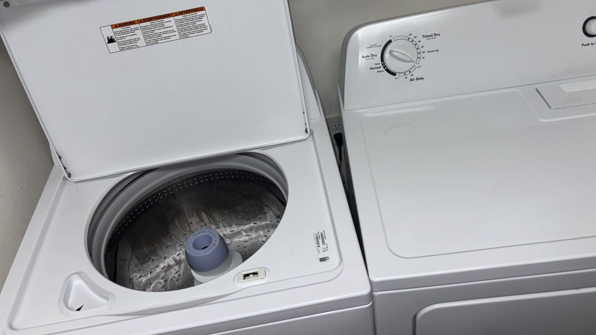 Washer And Dryer