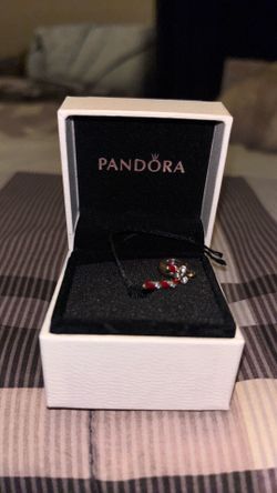 Sterling silver Pandora Candy Cane Charm