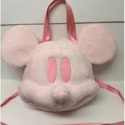 Mickey Mouse Pink Plush TikTok Viral Medium Purse 