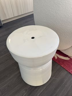 Ceramic Accent Stool 17.25”