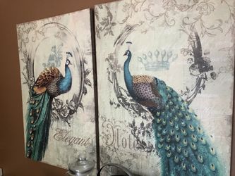 Wall art 2 pieces