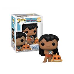Funko Pop! Disney, Lilo with Pudge #1047, New In Box With The Protector