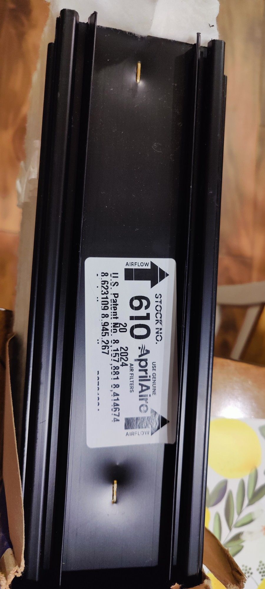 Aprilaire Air Filter Model 610