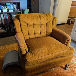 Cute Rust Orange Chair