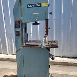 Delta 20" Band Saw 2 HP 220V Single Phase Motor Bandsaw With Rip Fence