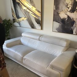 White Modern Couch 