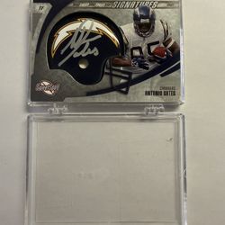 2006 Antonio Gates Autograph Carr