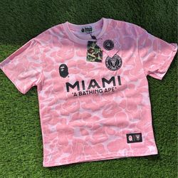 Bape X Inter Miami Tee