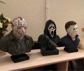 Horror characters Bust Halloween