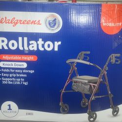 Walgreens Rollator Walker