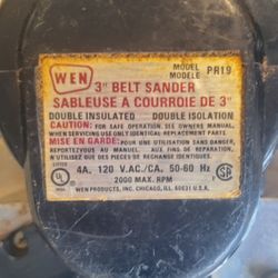 WEN 3" Electric Sander